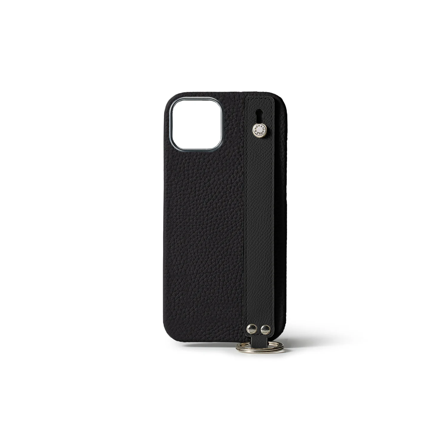 iPhone 15 Back Cover Case with Handle Shrink Leather - Image 15