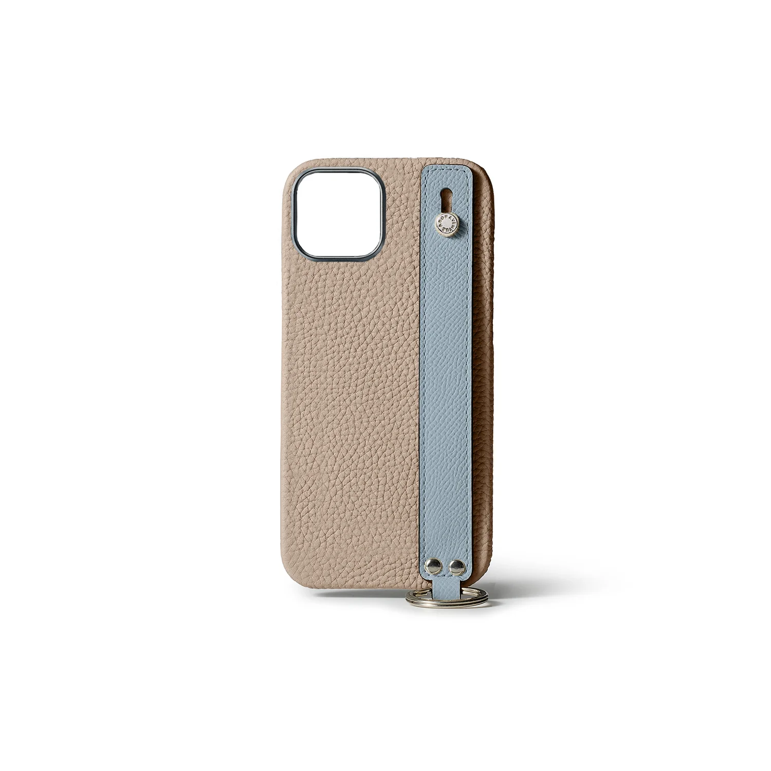 iPhone 15 Back Cover Case with Handle Shrink Leather - Image 8