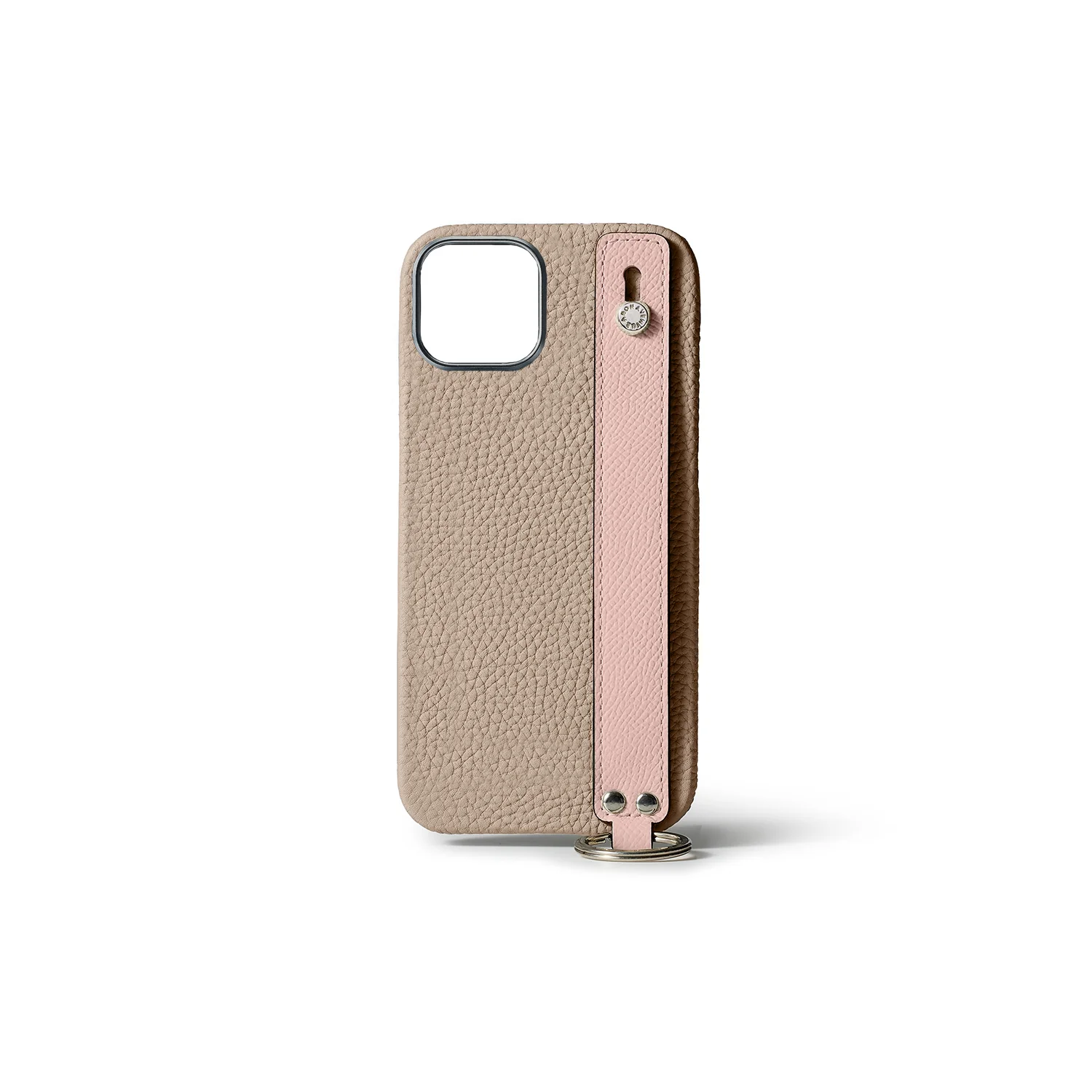 iPhone 15 Back Cover Case with Handle Shrink Leather - Image 6