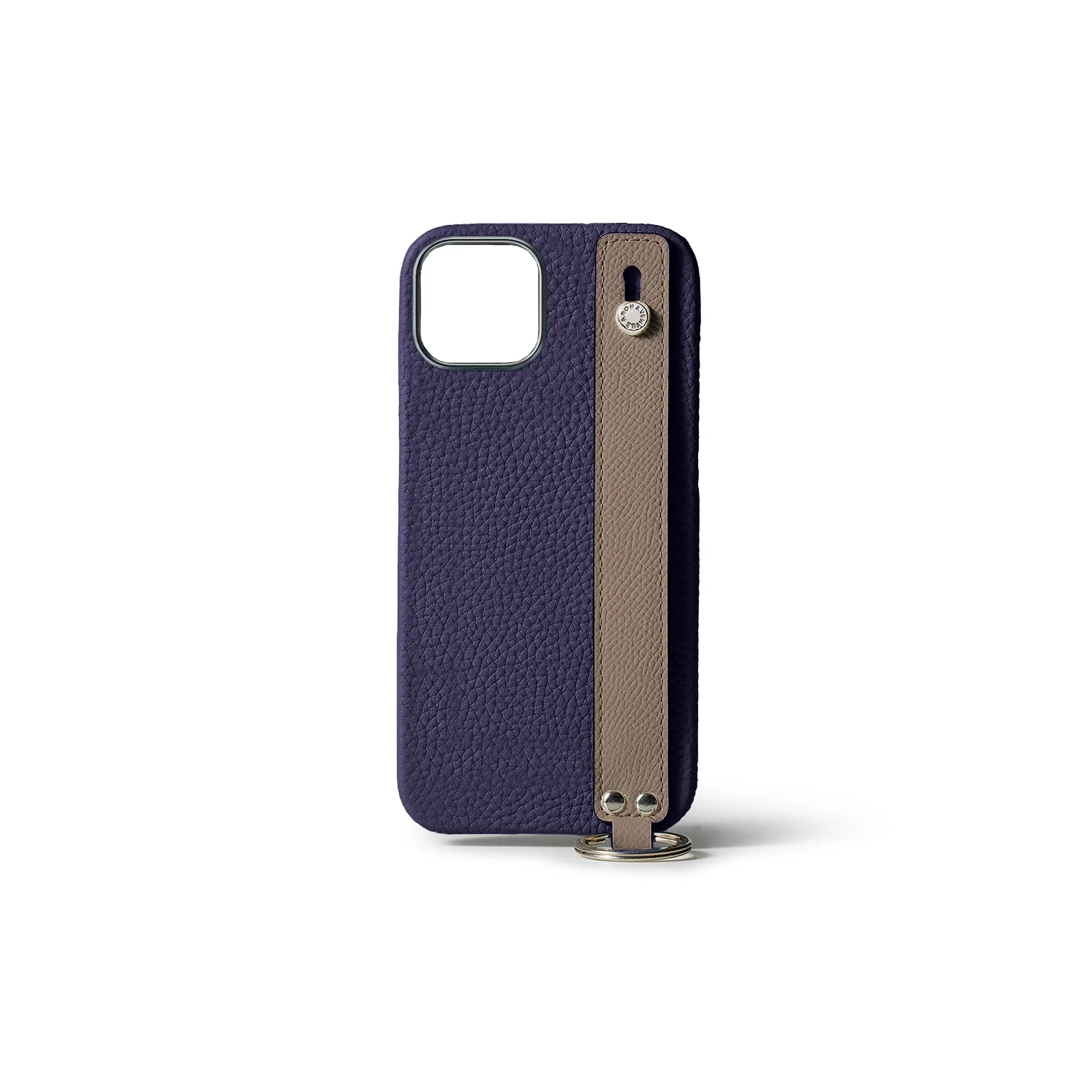 iPhone 15 Back Cover Case with Handle Shrink Leather - Image 23