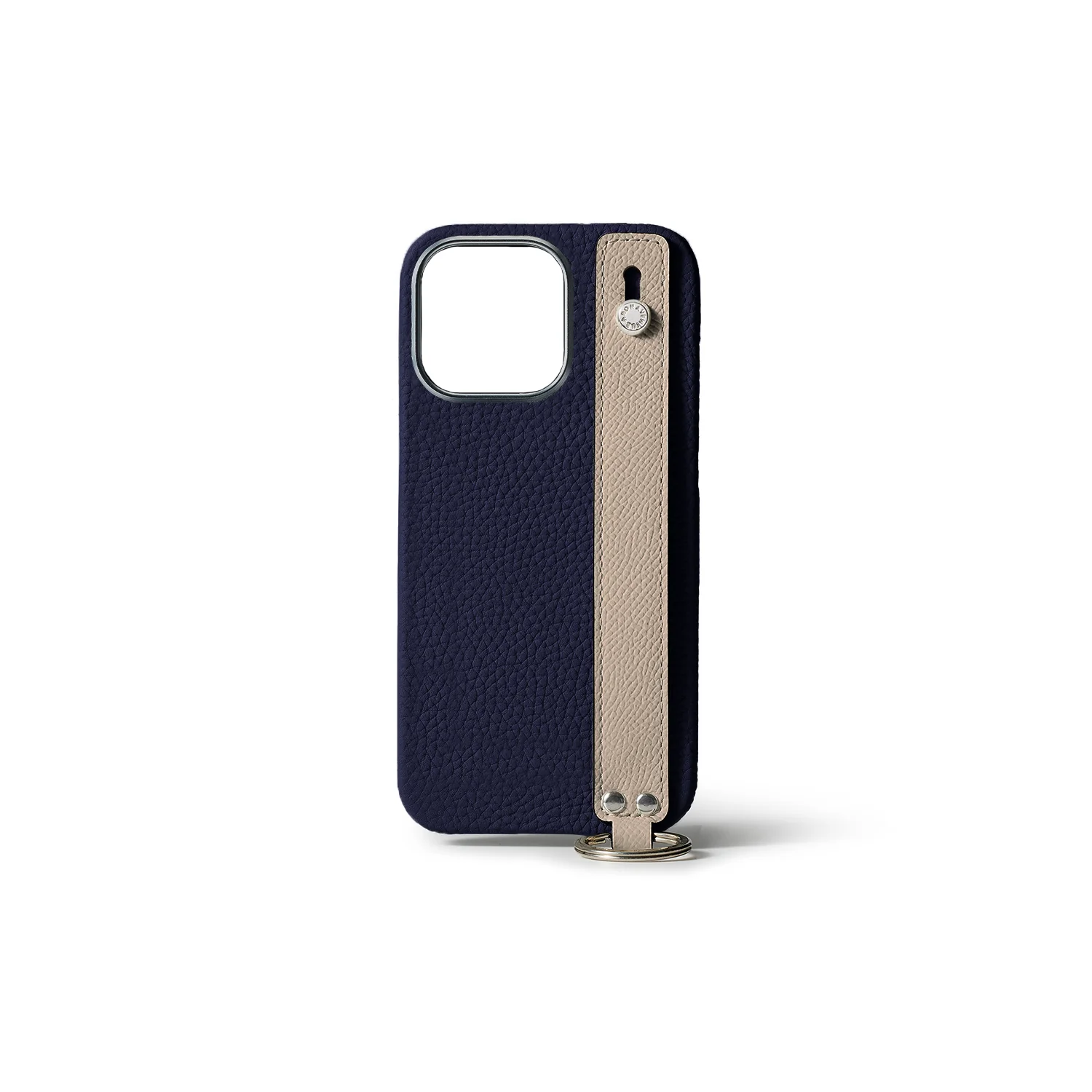 iPhone 15 Pro Back Cover Case with Handle Shrink Leather - Image 24
