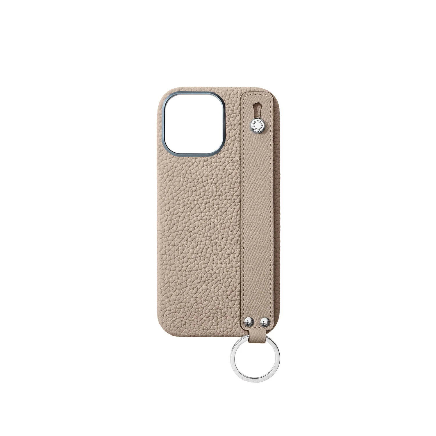 iPhone 16 Pro Max Back Cover Case with Handle Shrink Leather - Image 3