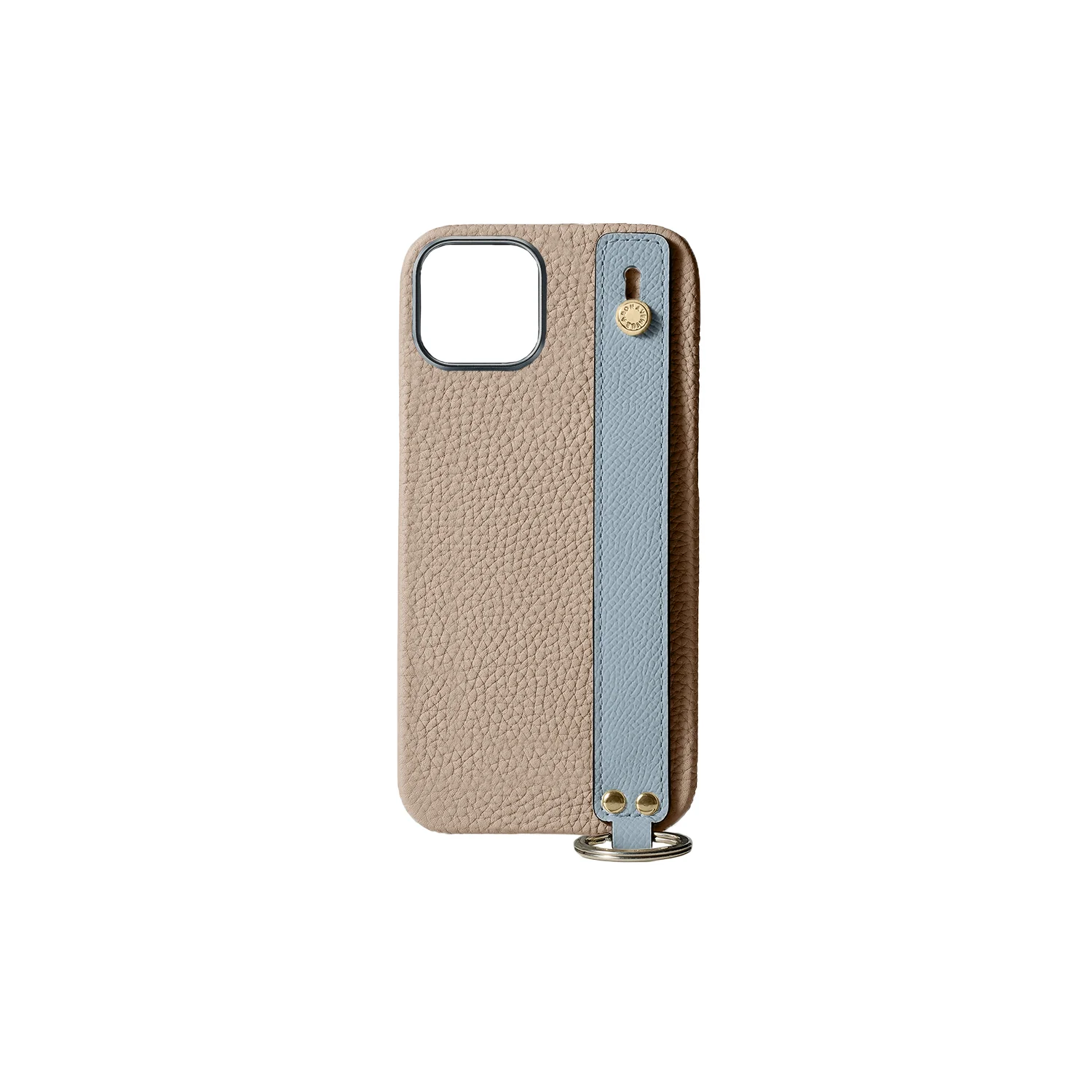 iPhone 15 Back Cover Case with Handle Shrink Leather - Image 7
