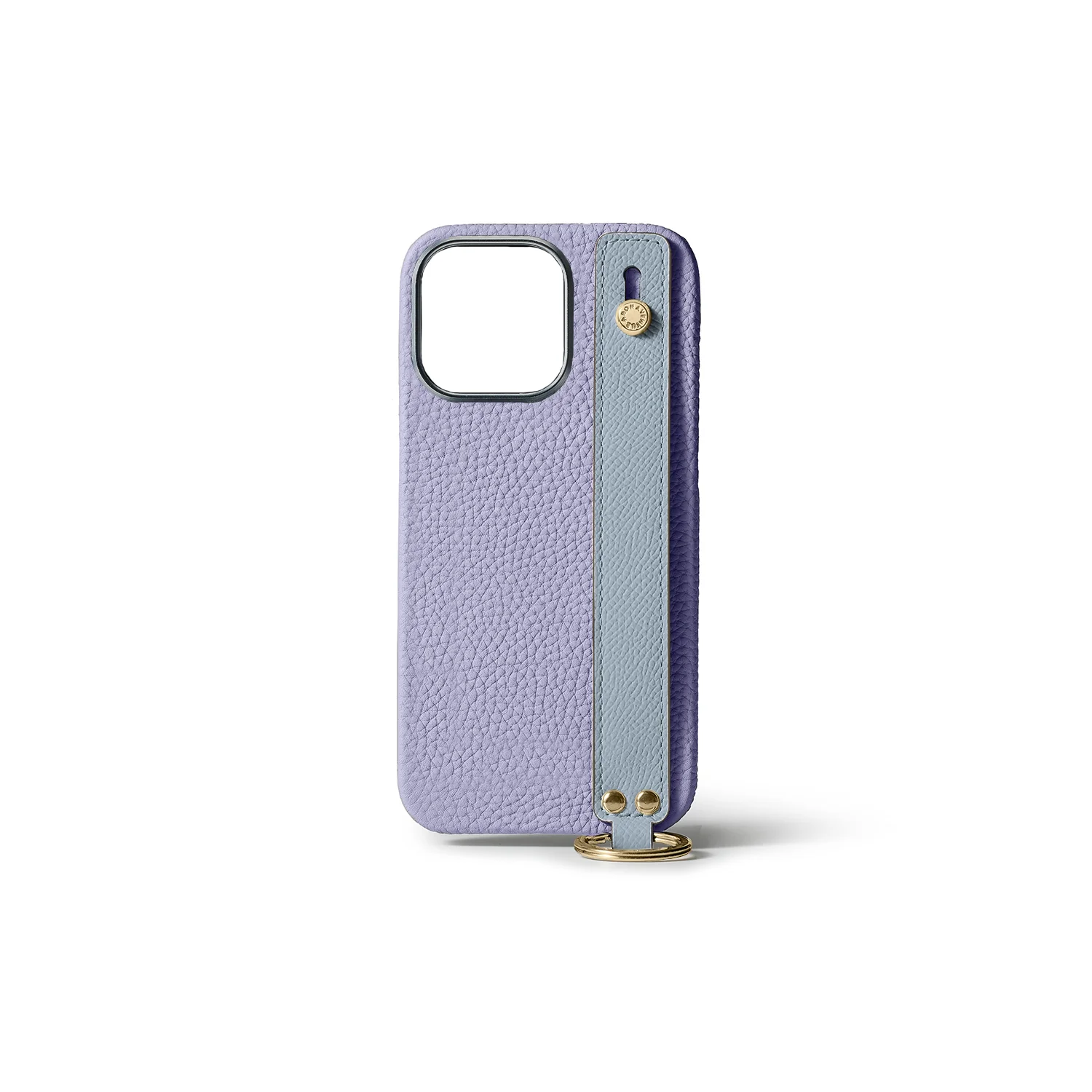 iPhone 15 Pro Back Cover Case with Handle Shrink Leather - Image 11