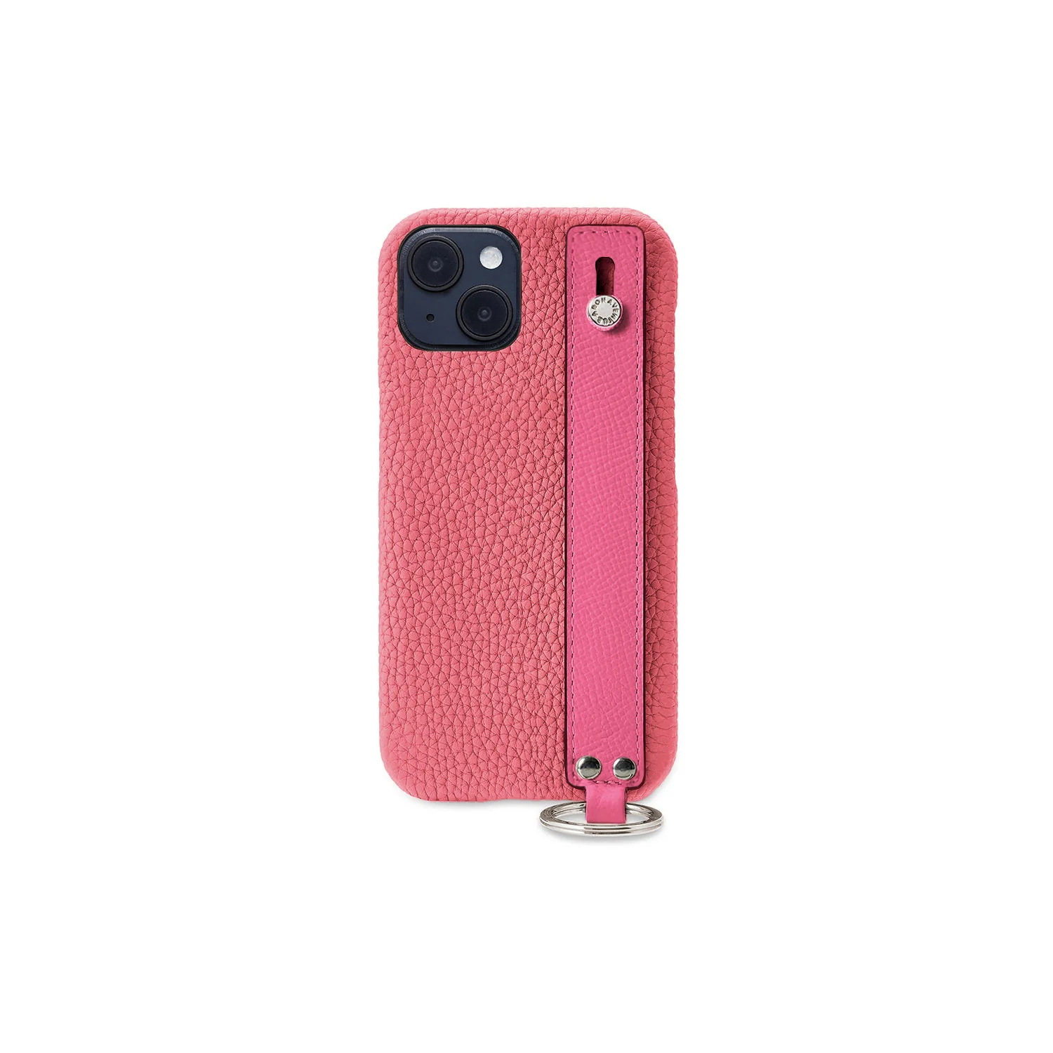 iPhone 14 Back Cover Case with Handle Shrink Leather - Image 5