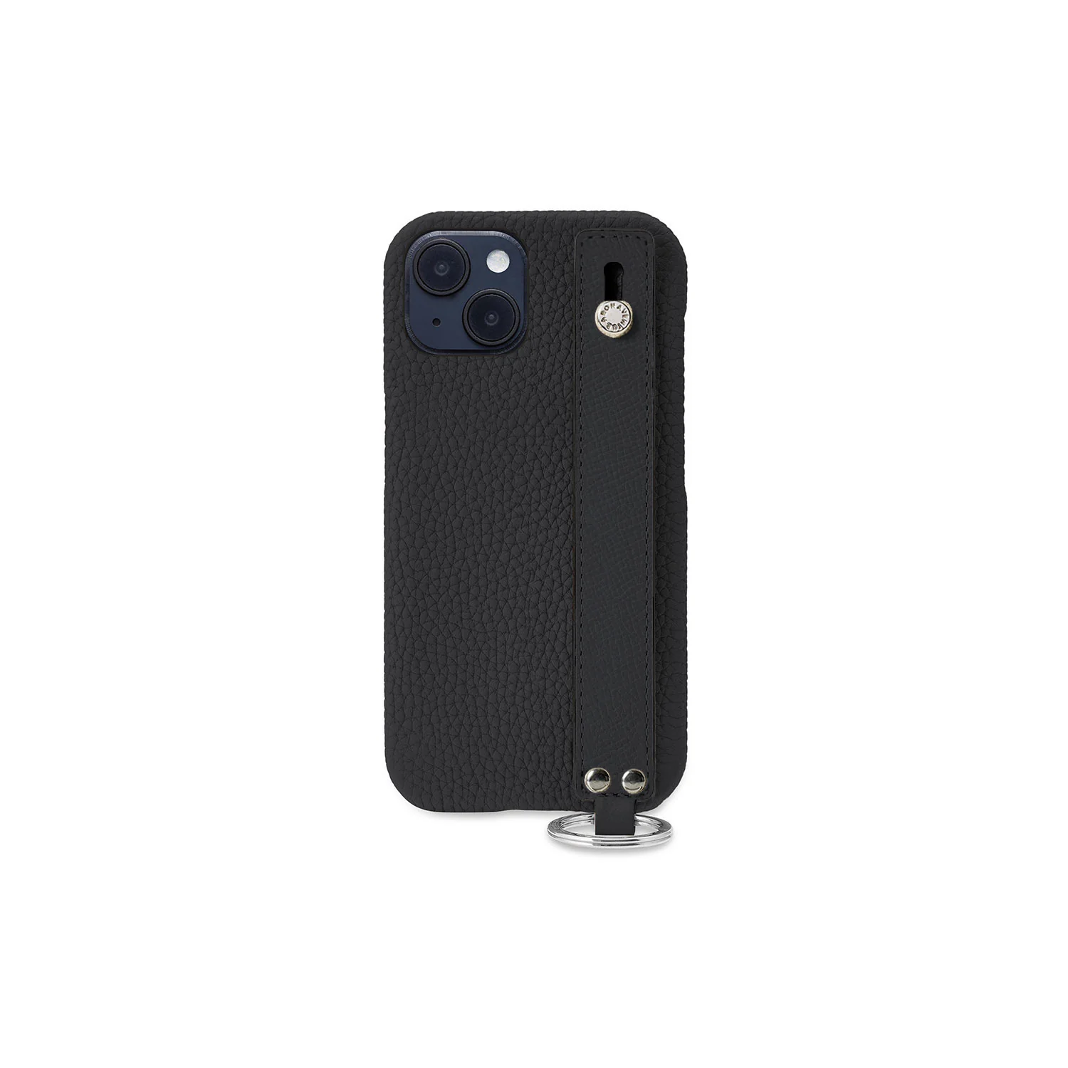 iPhone 14 Back Cover Case with Handle Shrink Leather - Image 7