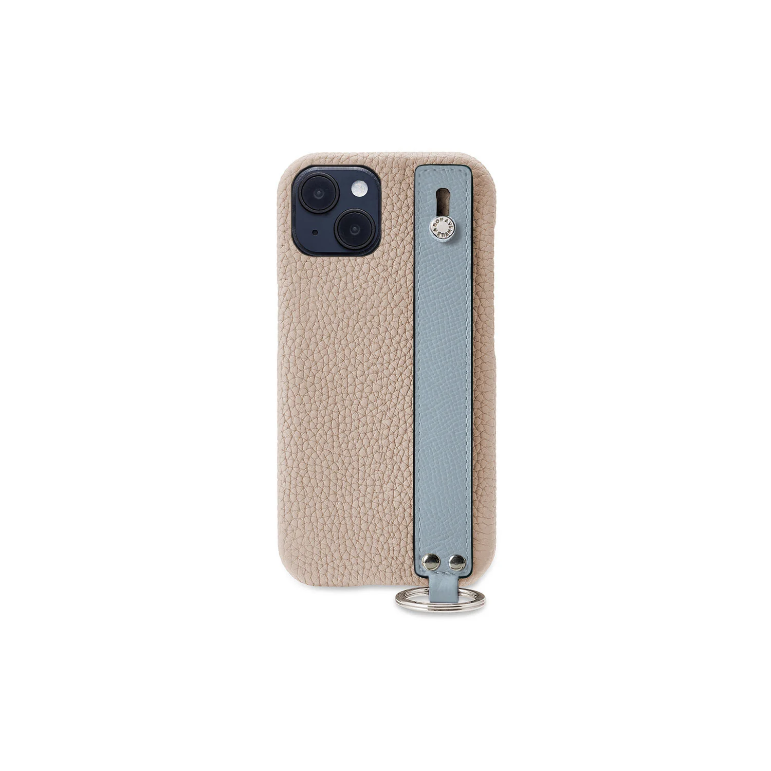 iPhone 14 Plus Back Cover Case with Handle Shrink Leather - Image 4