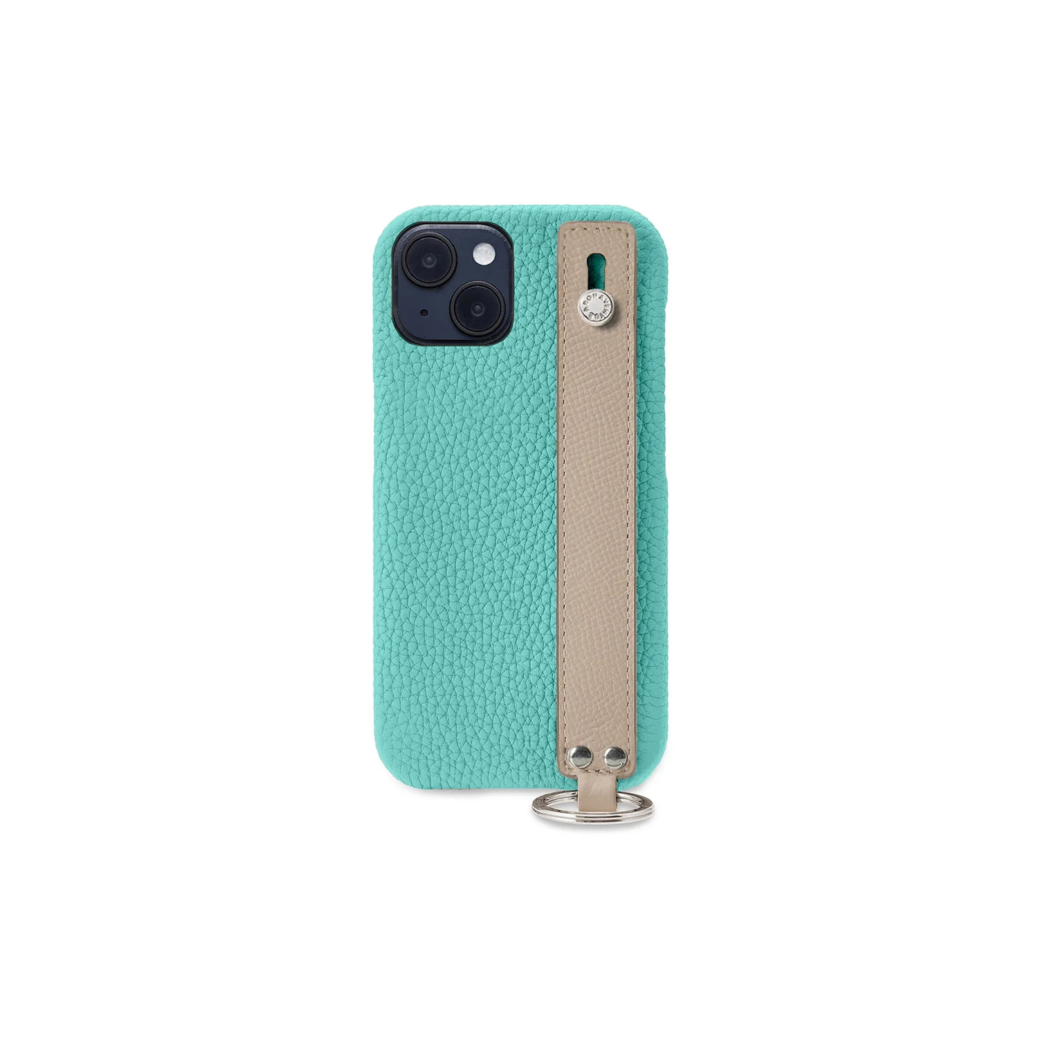 iPhone 14 Plus Back Cover Case with Handle Shrink Leather - Image 6