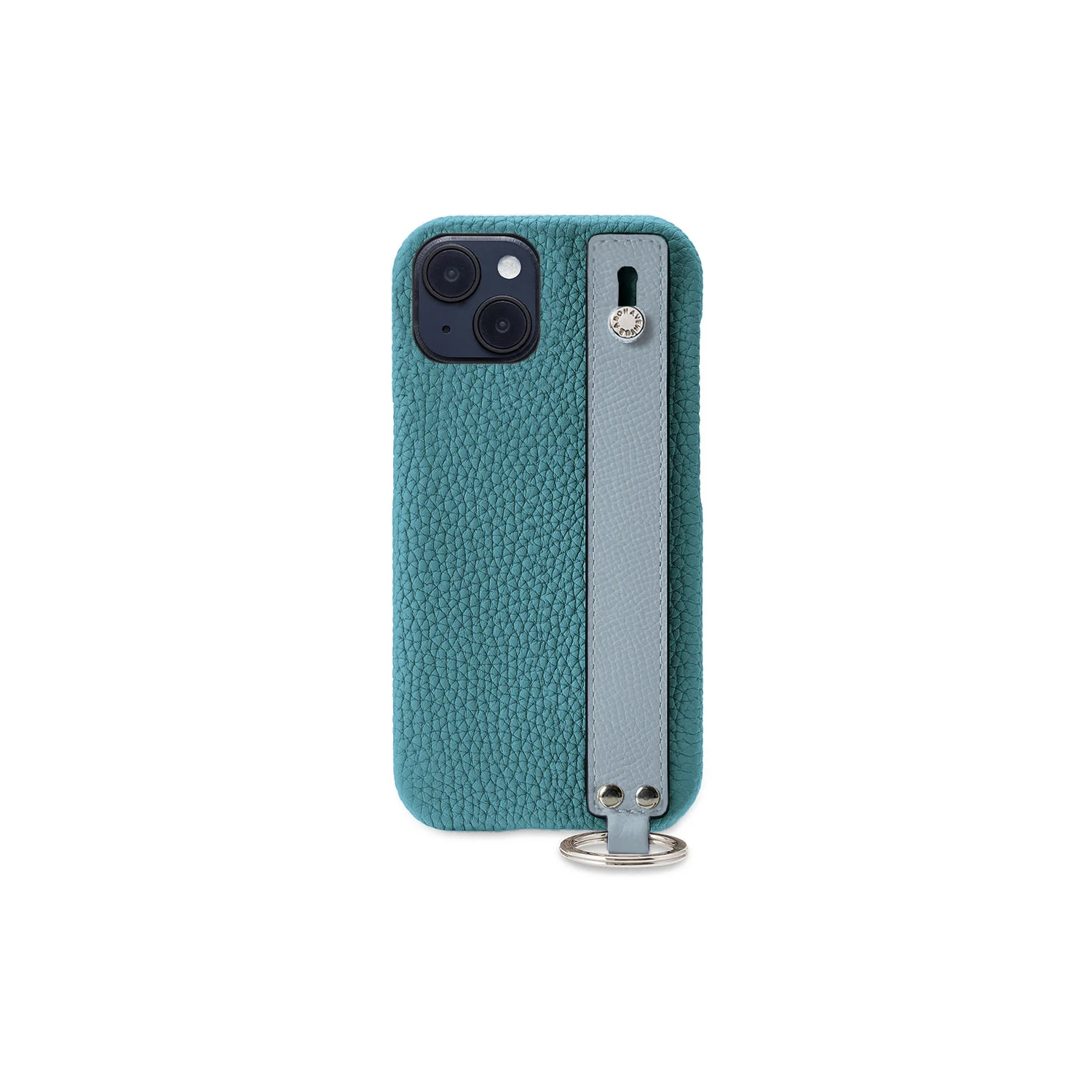 iPhone 14 Plus Back Cover Case with Handle Shrink Leather - Image 7