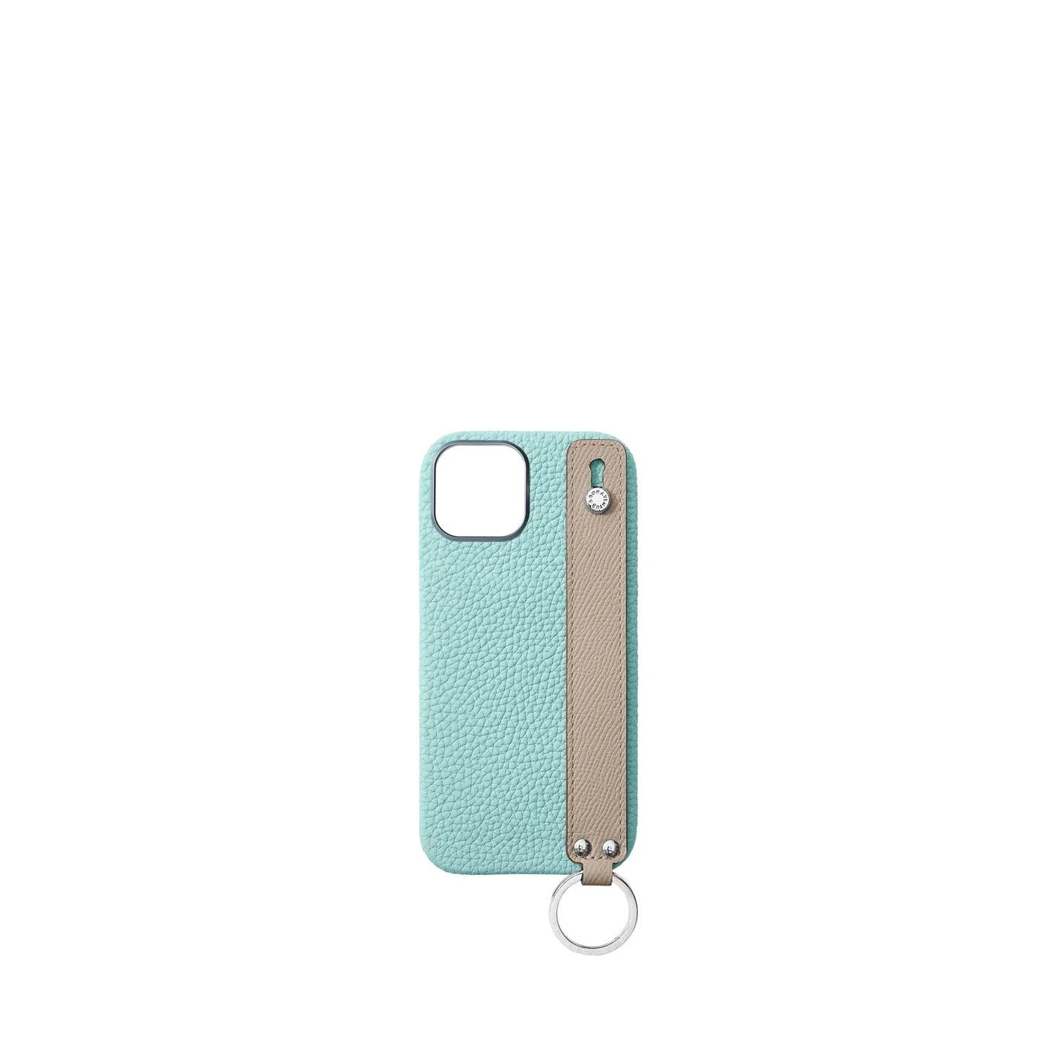 iPhone 17 Back Cover Case with Handle Shrink Leather - Image 2
