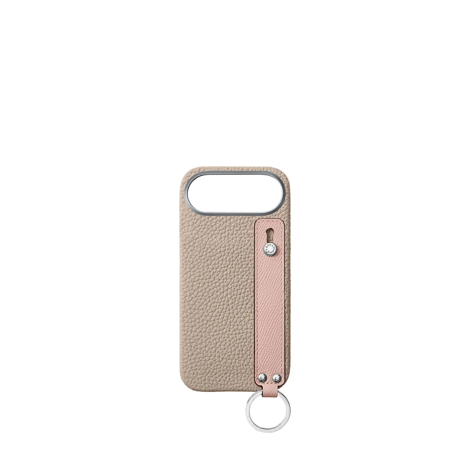 iPhone Air Back Cover Case with Handle Shrink Leather - Image 3