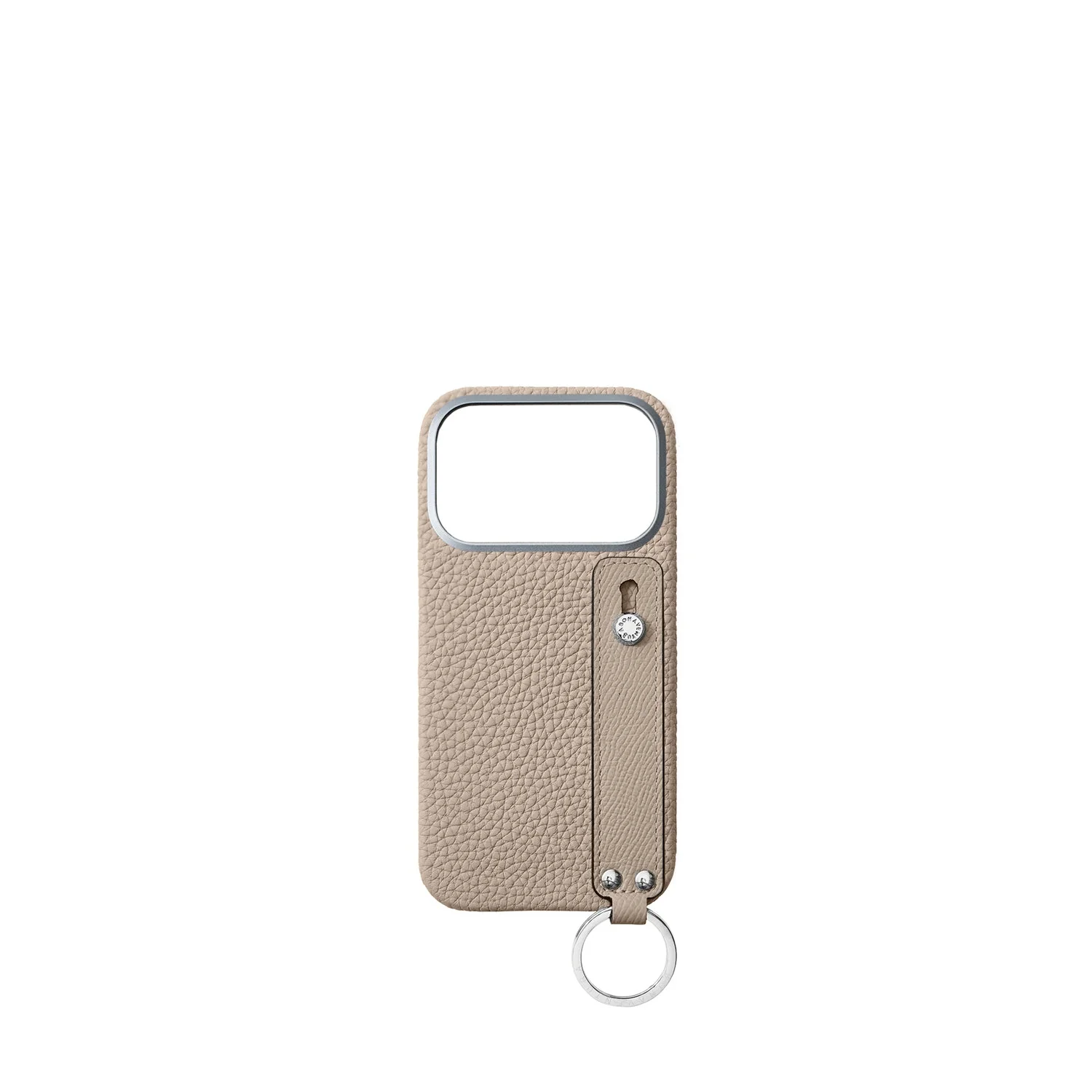 iPhone 17 Pro Back Cover Case with Handle Shrink Leather - Image 6