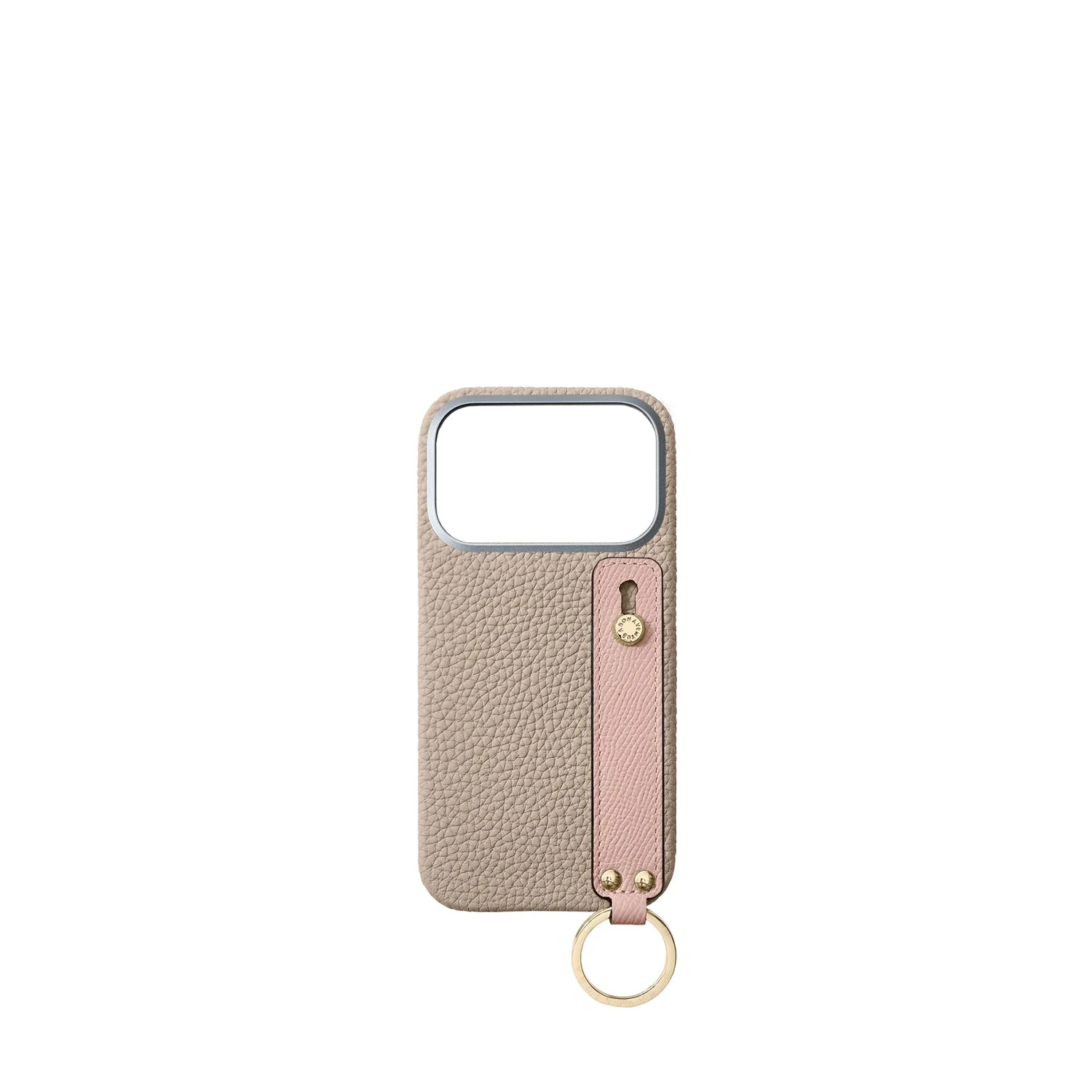 iPhone 17 Pro Back Cover Case with Handle Shrink Leather - Image 7