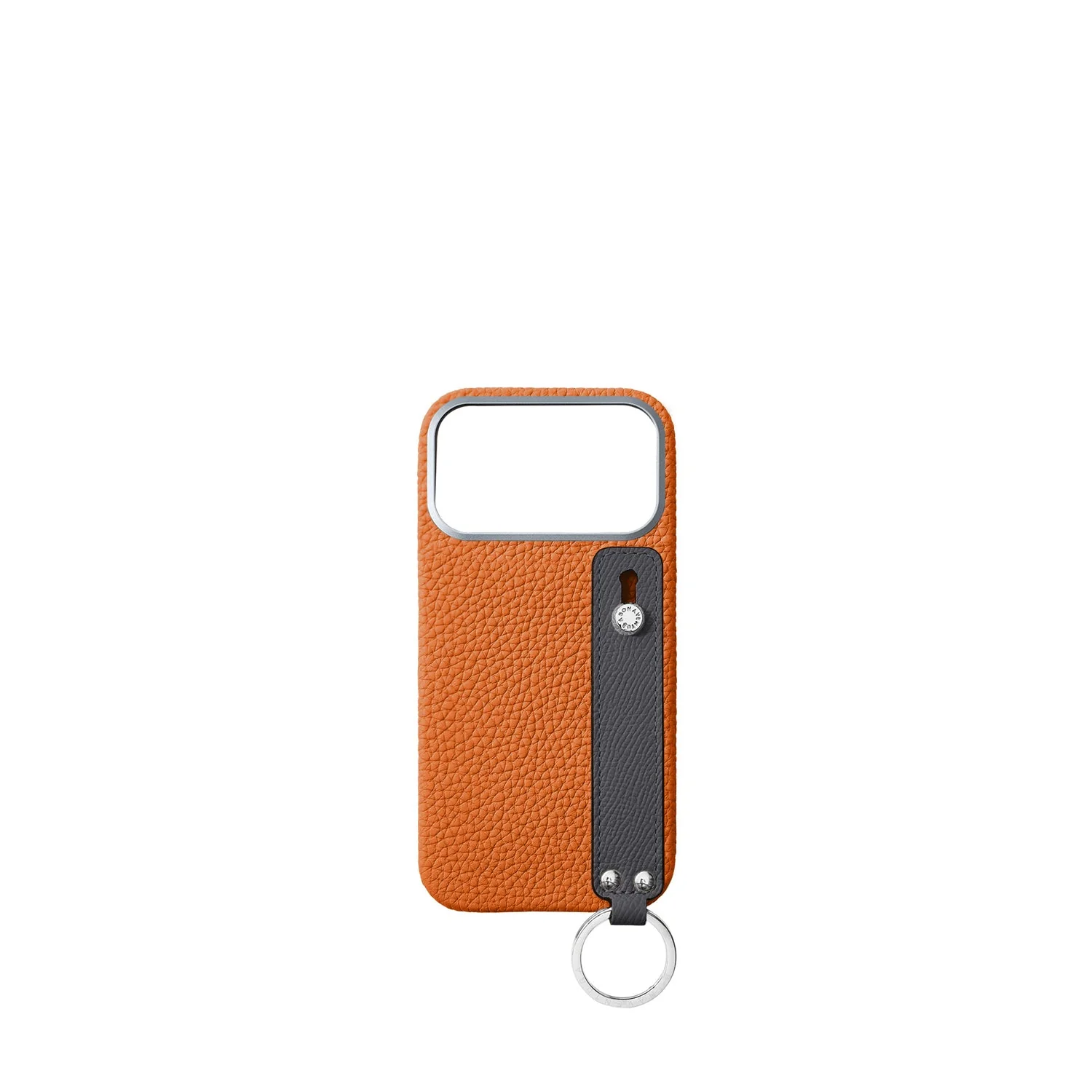 iPhone 17 Pro Max Back Cover Case with Handle Shrink Leather - Image 12