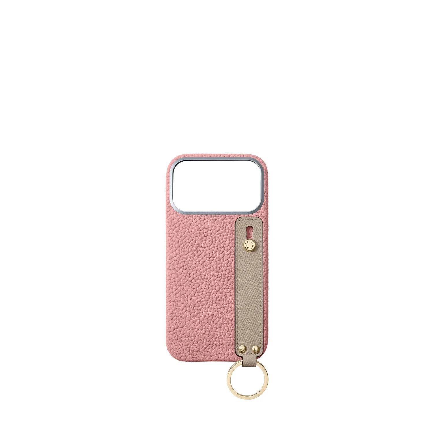 iPhone 17 Pro Max Back Cover Case with Handle Shrink Leather - Image 9